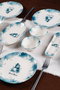 Hermia Set de desayuno Kardan Adam de 16 piezas en porcelana
